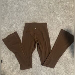 EUC lululemon align baby bootcut leggings